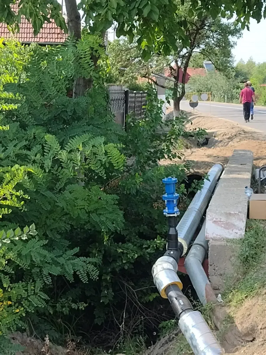 Rețea canalizare menajeră subpresiune Tăuteu